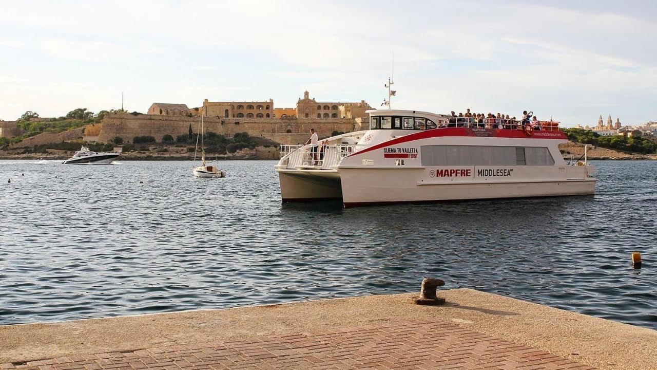 Luxe Apartment With Valletta And Harbour Views سليمة المظهر الخارجي الصورة