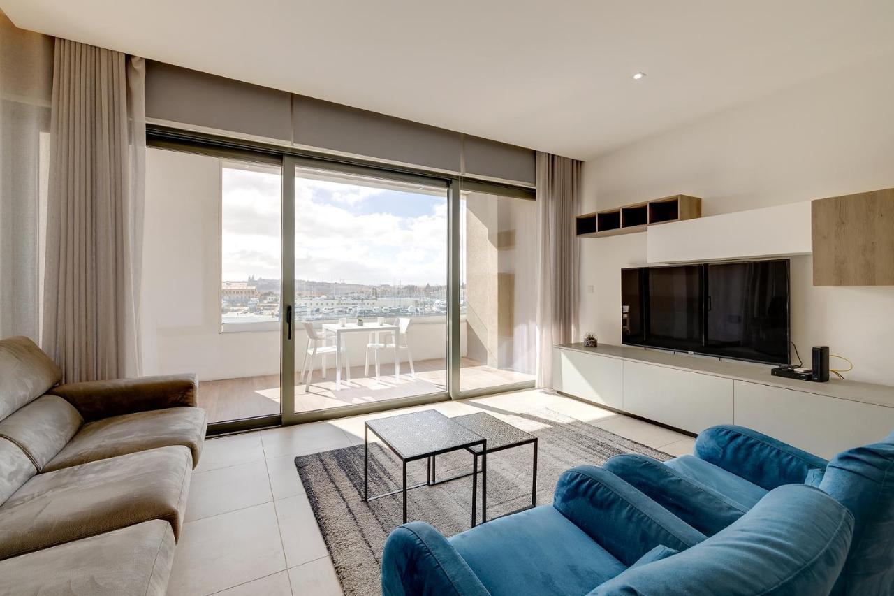 Luxe Apartment With Valletta And Harbour Views سليمة المظهر الخارجي الصورة